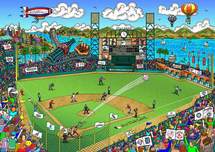 Charles Fazzino Art Charles Fazzino Art 2007 MLB All-Star Game: San Francisco (DX)
